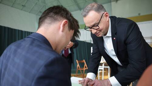 Andrzej Duda, głosowanie w wyborach prezydenckich