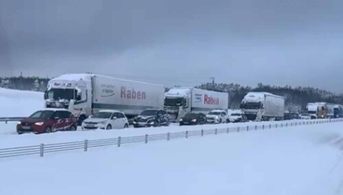 Droga S7 w stronę Warszawy