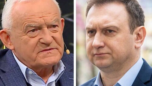 Leszek Miller i Tomasz Trela