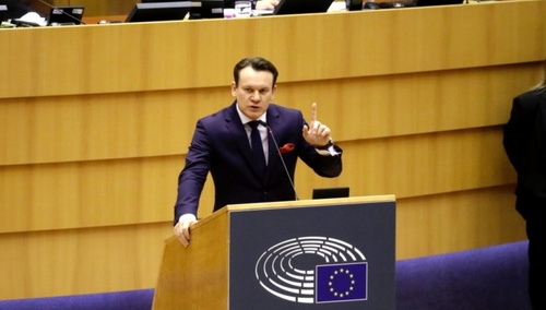 Europoseł PiS Dominik Tarczyński