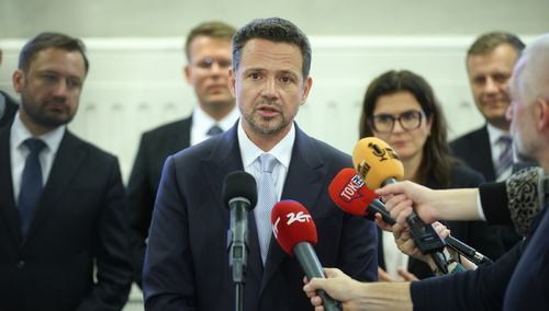 Prezydent Warszawy Rafał Trzaskowski