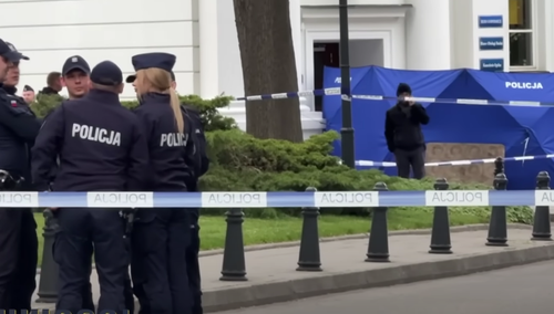 Kampus UW wkrótce po morderstwie