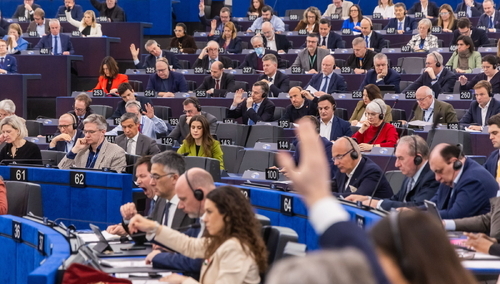 Głosowanie w Parlamencie Europejskim, zdjęcie poglądowe