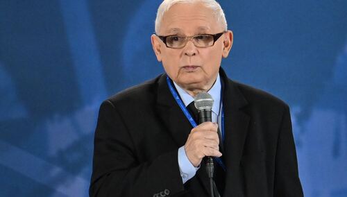 Prezes PiS Jarosław Kaczyński