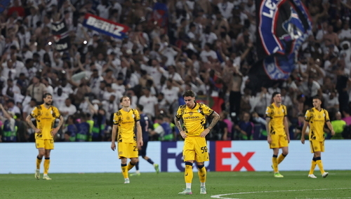 Piłkarze Interu Mediolan po porażce z PSG