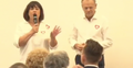 Małgorzata Pingot i Donald Tusk