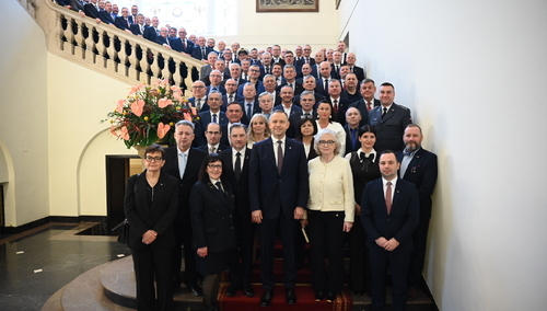 Spotkanie Prezydenta RP z Komisją Krajową NSZZ "Solidarność"