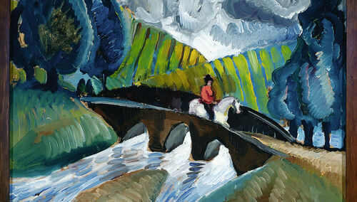 Obraz Zygmunta Waliszewskiego "Amazon"