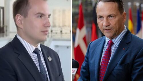 Adam Andruszkiewicz, Radosław Sikorski