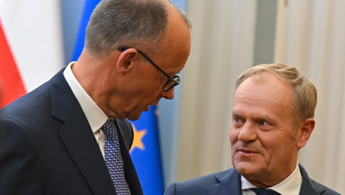 Friedrich Merz, Donald Tusk