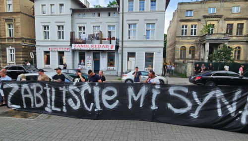 Protest mieszkańców Inowrocławia po śmierci 27-latka 