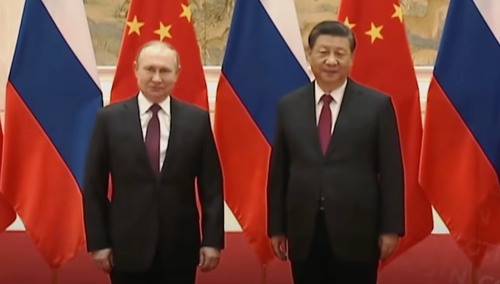 Władimir Putin i Xi Jinping
