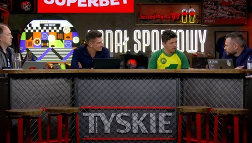 Twórcy Kanału Sportowego - Michał Pol, Mateusz Borek, Tomasz Smokowski oraz Krzysztof Stanowski