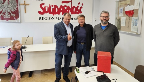 Zebranie członków OM NSZZ "S" Zawodowych Rodzin Zastępczych i Rodzinnych Domów Dziecka