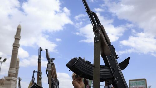 antyamerykańskie protesty zdj. ilustr.