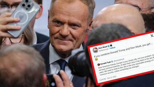 Donald Tusk, screen X.com