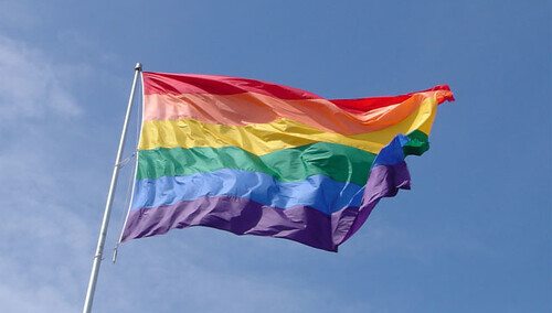 Flaga ruchów LGBT