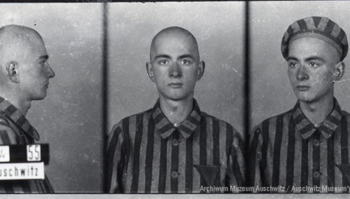 Jan Pierzchała. Zdjęcie obozowe