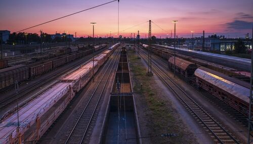 Pociągi towarowe, ilustr.