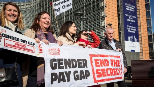 Manifestacja EKZZ w sprawie Gender 2019 r.