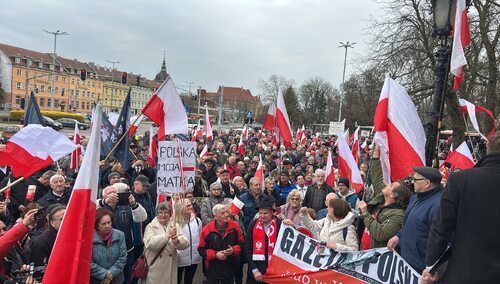 Protest w Gdańsku