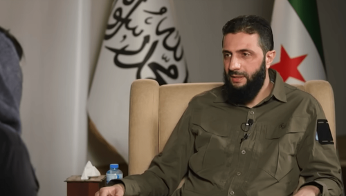 Lider HTS oraz faktyczny przywódca Syrii Ahmed asz-Szara