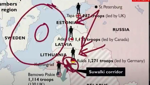 Znaczenie przesmyku suwalskiego omawiane w rosyjskiej telewizji