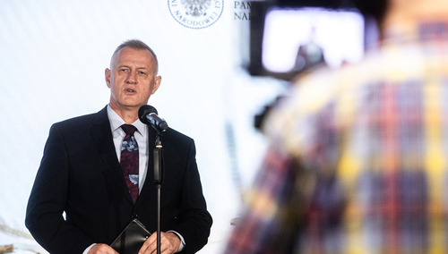  Prokurator Andrzej Pozorski, dyrektor Głównej Komisji Ścigania Zbrodni przeciwko Narodowi Polskiemu