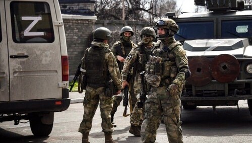 Rosyjscy żołnierze