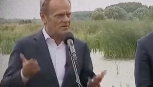 Donald Tusk w spocie PiS