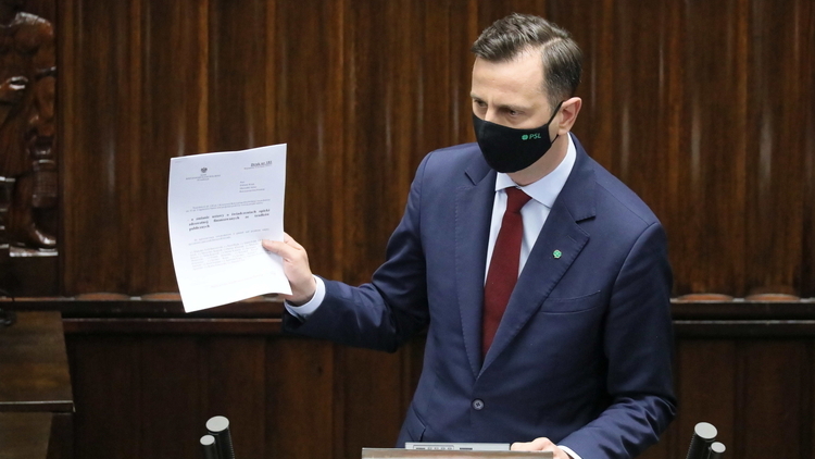 Prezes PSL: Jeżeli ktoś się nie zaszczepi, to będzie miał lockdown całkowity