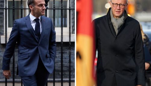 Friedrich Merz, Emmanuel Macron