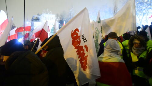 Protest Wolnych Polaków - zdjęcie poglądowe