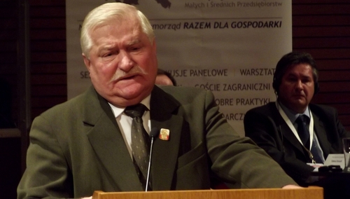 Był prezydent Lech Wałęsa
