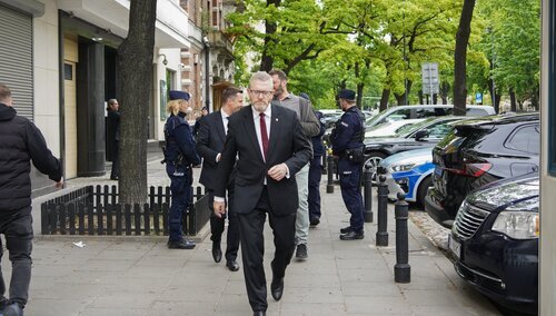 Grzegorz Braun w Białej Podlaskiej