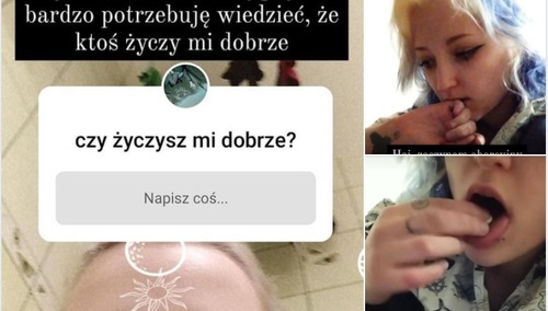 Screeny z konta na Instagramie Lu [Stop Bzdurom] opublikowane w poście Waldemara Krysiaka na Facebooku