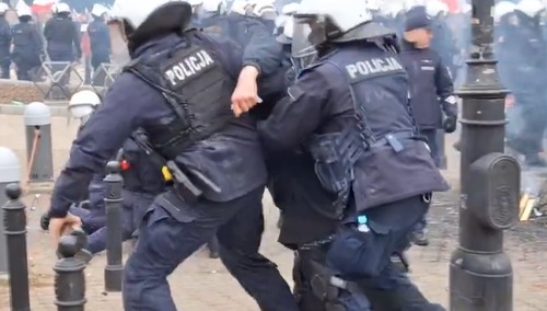 Piotr Duda po proteście rolników: Z przerażeniem obserwuję brutalny atak policji