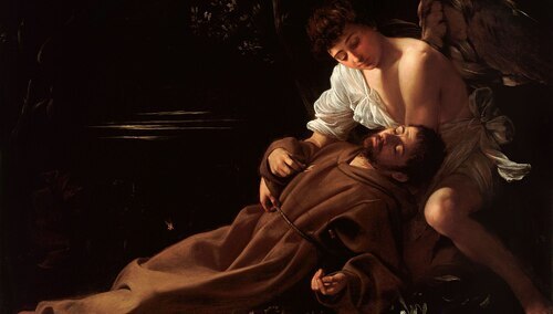 Ekstaza św. Franciszka, Caravaggio, XVI w.
