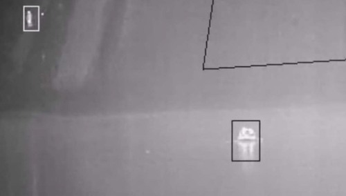 Niebezpiecznie na granicy. Straż Graniczna ujawnia nagranie