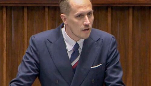 Poseł Konfederacji Konrad Berkowicz