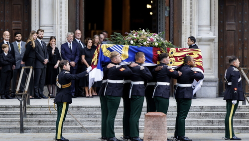 Uroczystości pogrzebowe księżnej Kentu