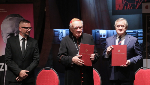 Od prawej: Piotr Gliński, Kazimierz Nycz, Piotr Dmitrowicz