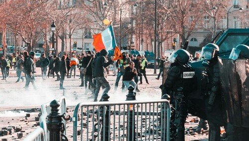 Demonstracja, Francja, zdjęcie podglądowe