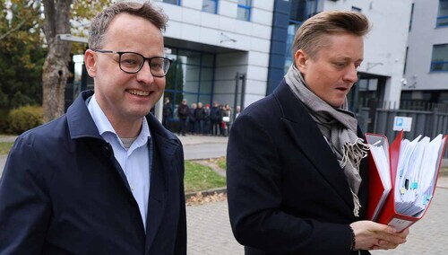 Marcin Romanowski i Bartosz Lewandowski