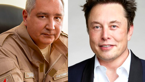 Dmitrij Rogozin grozi Elonowi Muskowi