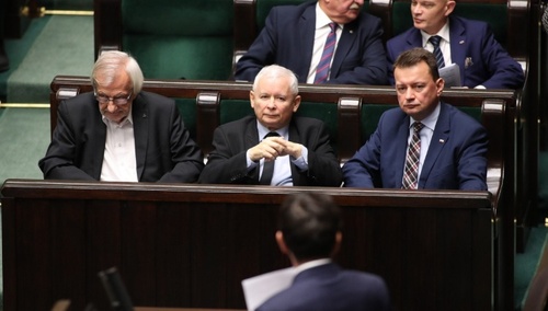 Jarosław Kaczyński / fot. Krzysztof Białoskórski / Kancelaria Sejmu