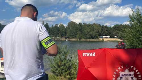 Kobieta weszła do wody w zbiorniku Nakło-Chechło i zniknęła pod jej taflą. Trwa akcja poszukiwawcza