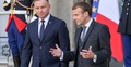 Andrzej Duda i Emmanuel Macron