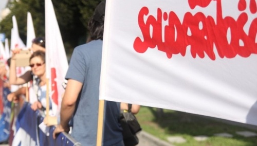 Pikieta Solidarności - zdjęcie poglądowe
