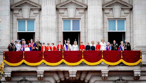 Pałac Buckingham: Brytyjska rodzina królewska